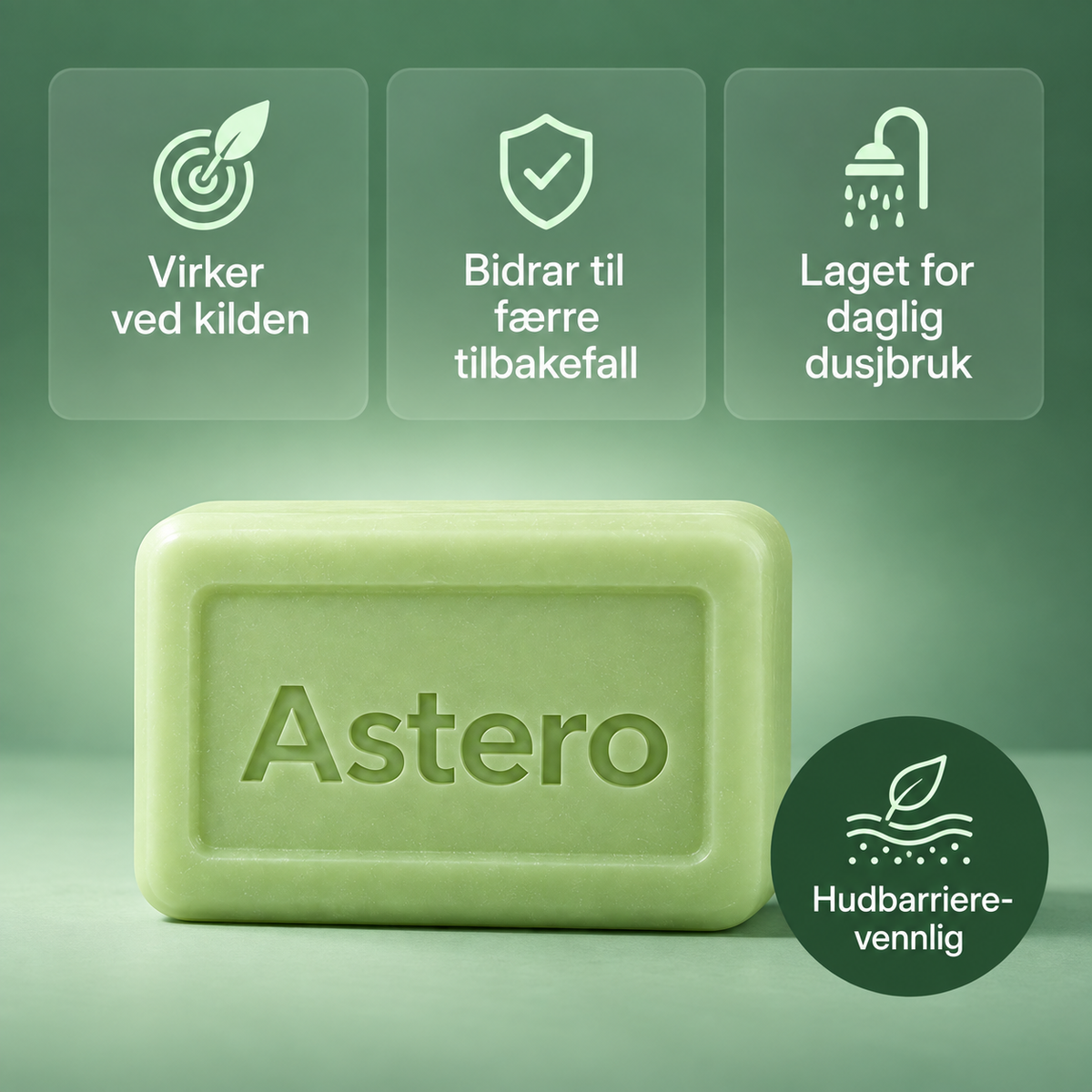 Astero™ Såpe mot Sopp