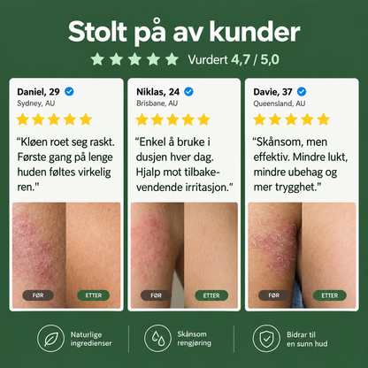 Astero™ Såpe mot Sopp