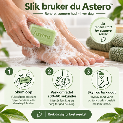 Astero™ Såpe mot Sopp